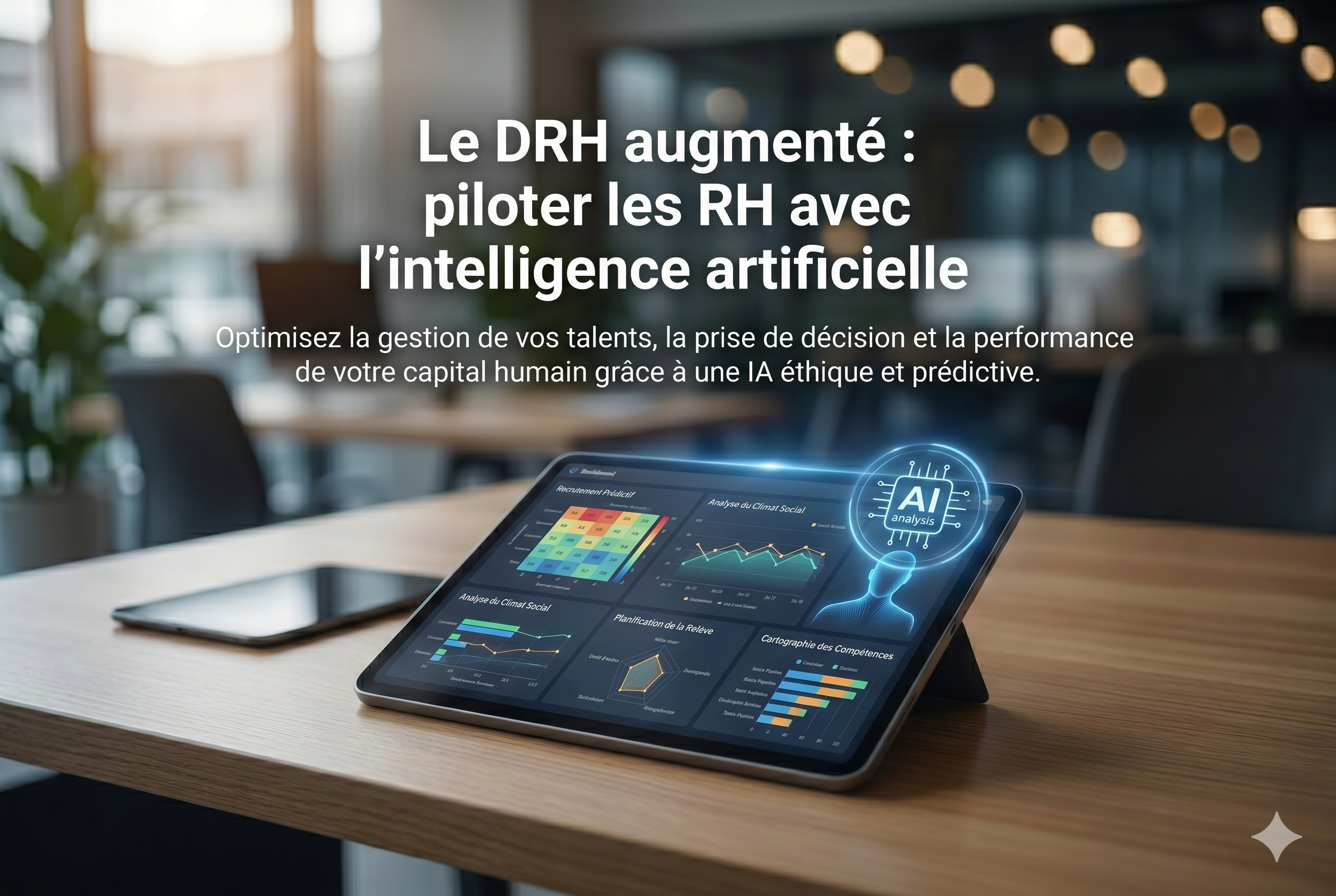 Le DRH augmenté : piloter les RH avec l'intelligence artificielle