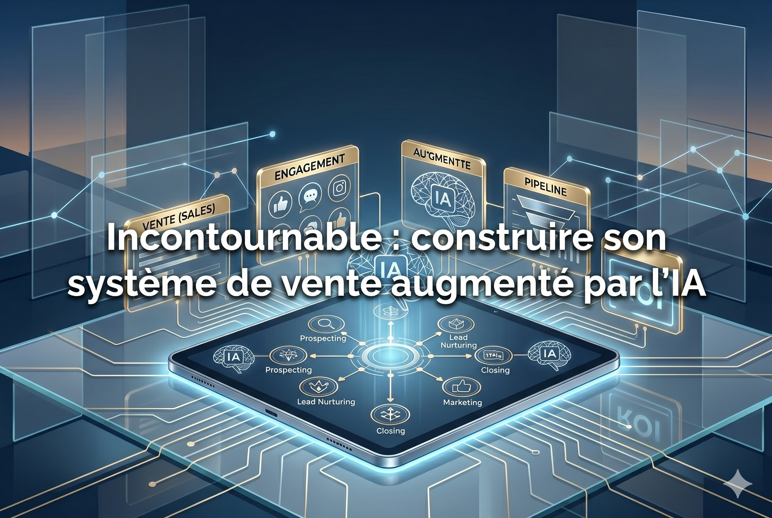 Incontournable : construire son système de vente augmenté par l'IA