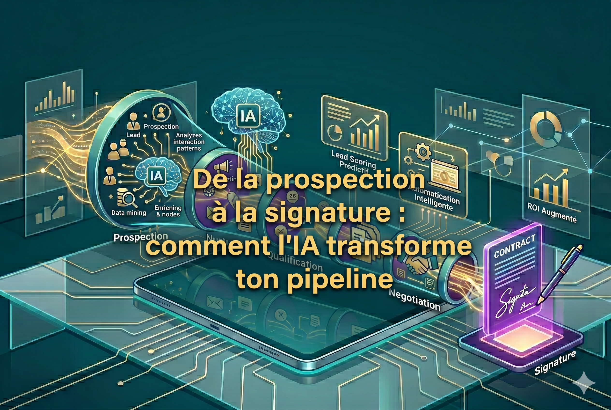 De la prospection à la signature : comment l'IA transforme ton pipeline