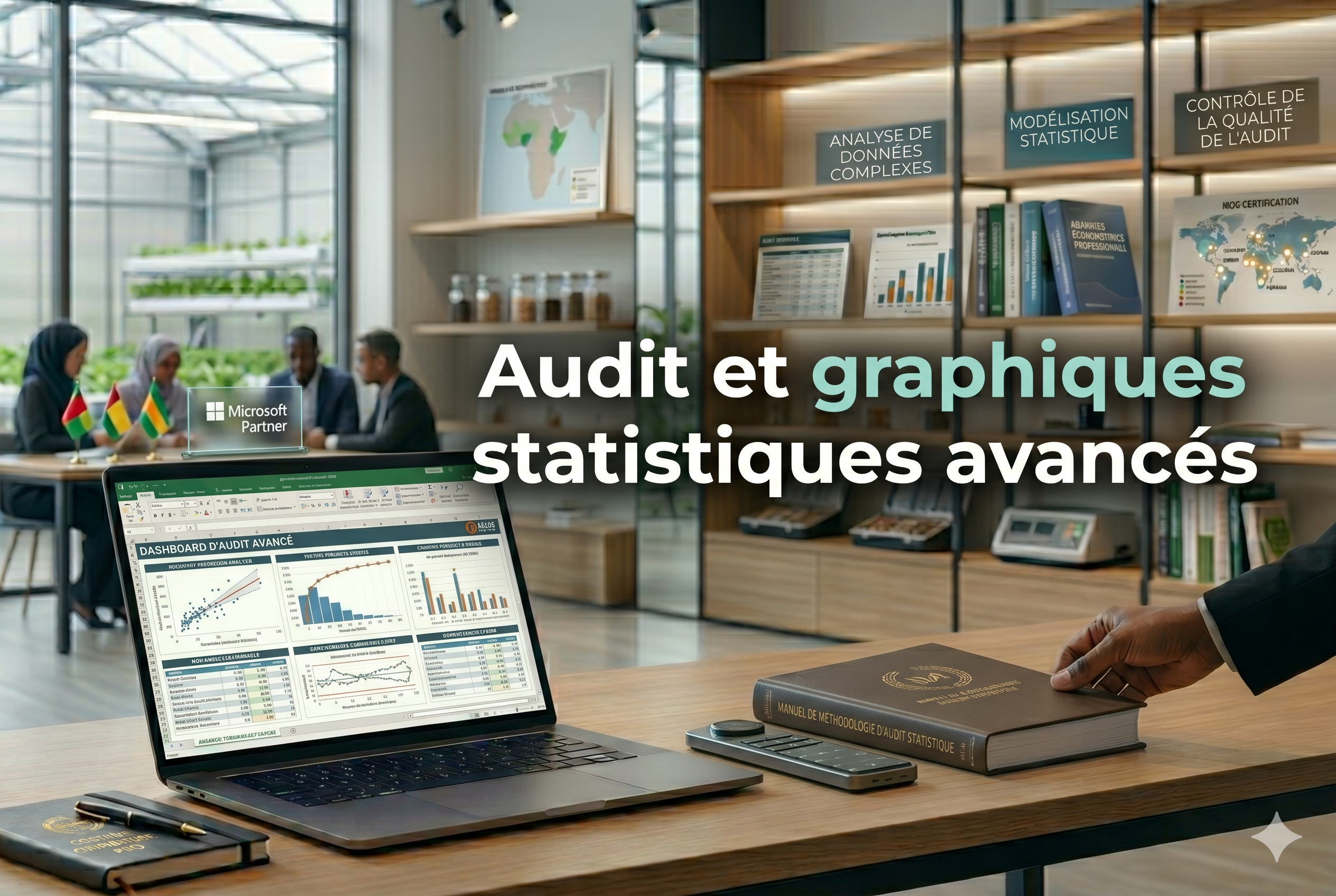 Audit et graphiques statistiques avancés