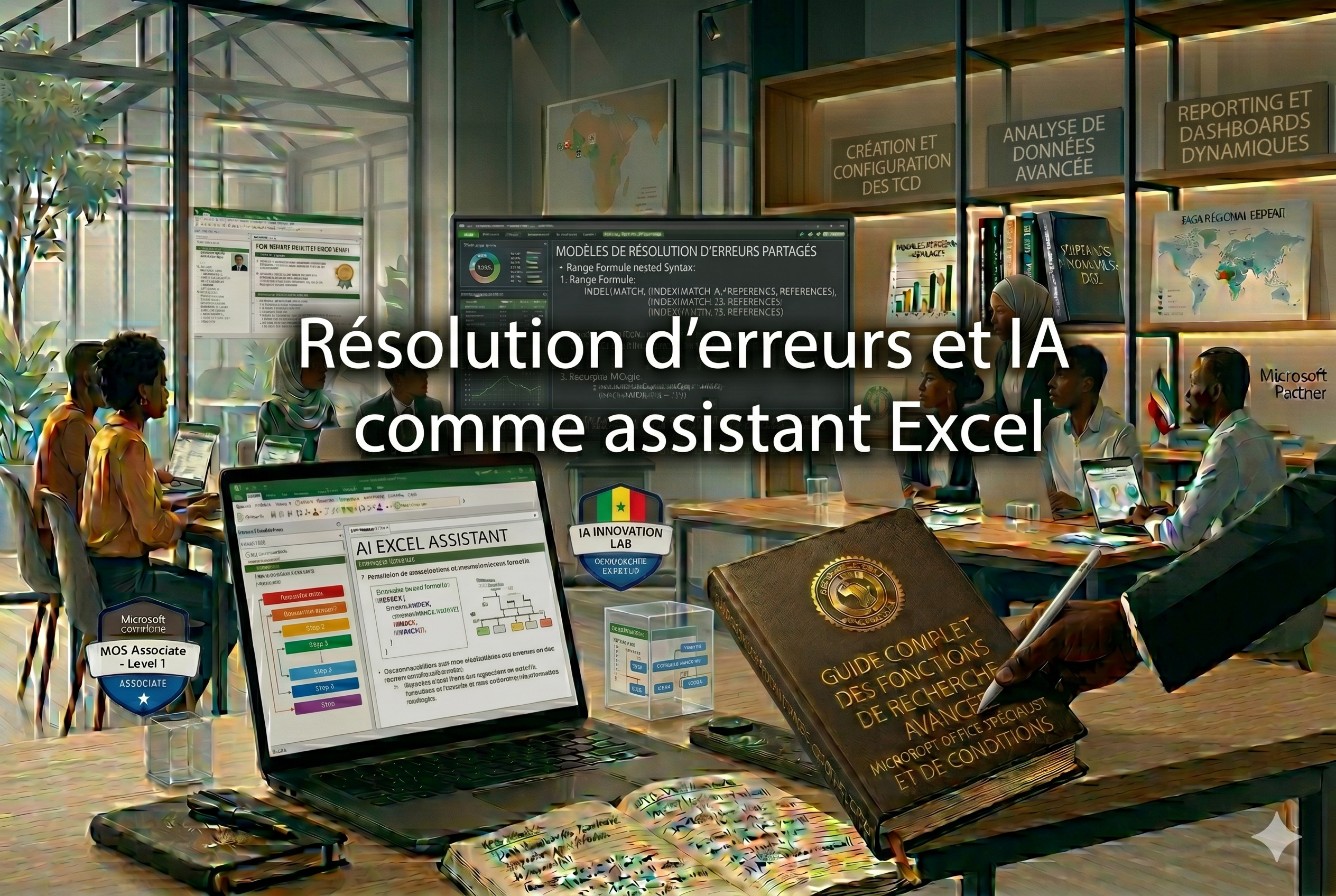 Résolution d'erreurs et IA comme assistant Excel